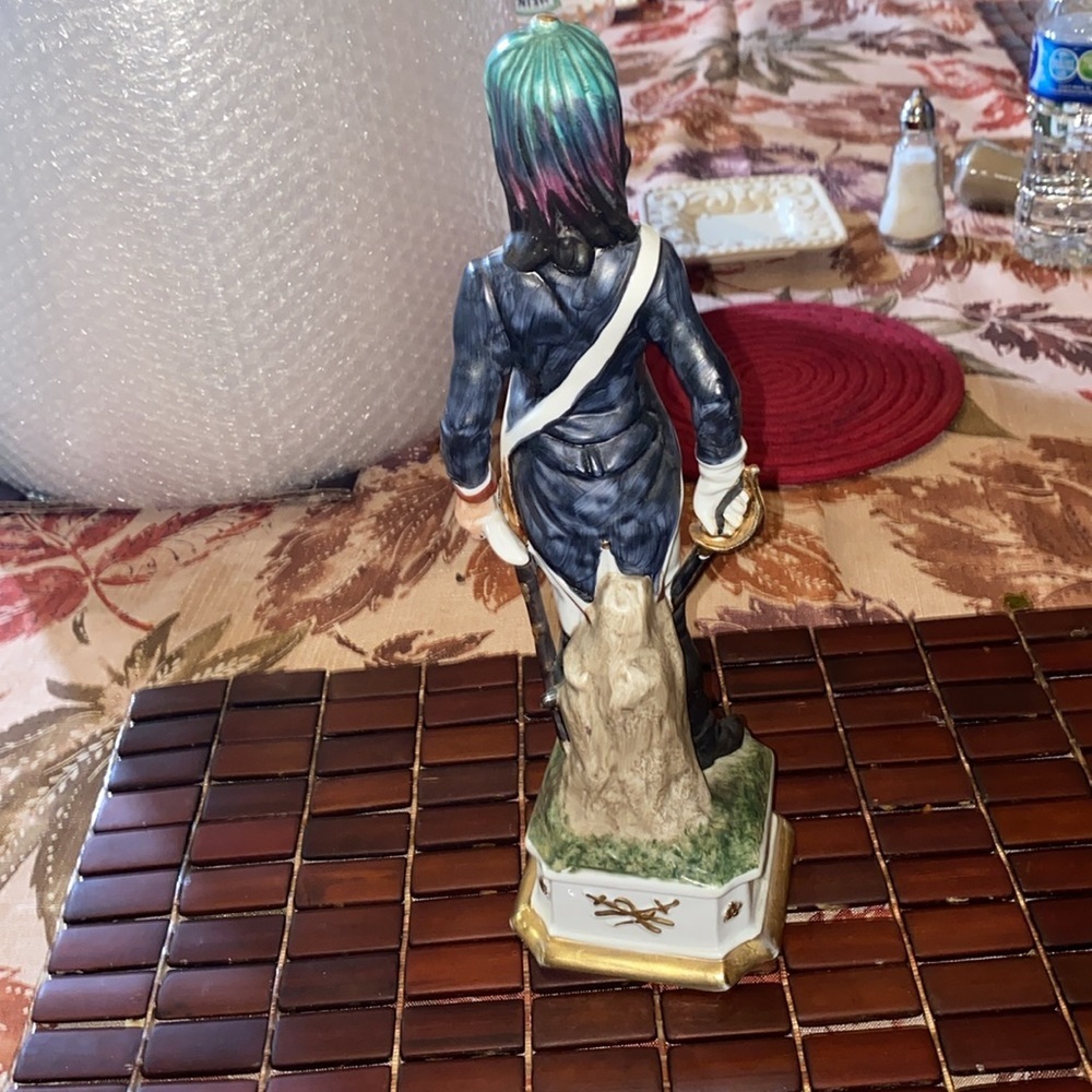 FINE VTG CAPODIMONTE DI PIETRO NAPOLEONIC ORIGINAL ARNART CREATION JAPAN 12” - Picture 4 of 7